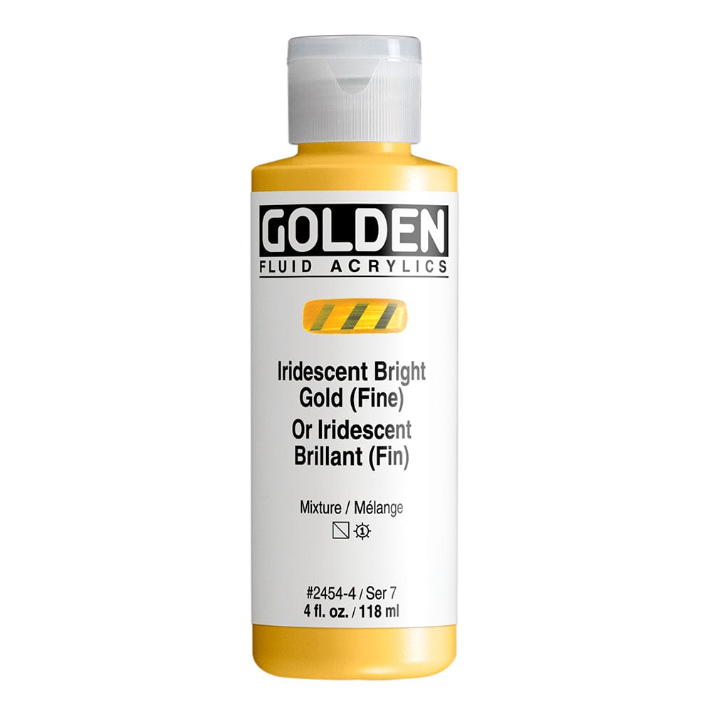 Golden Fluid 118ml Iridescent Bright Gold (Fine)