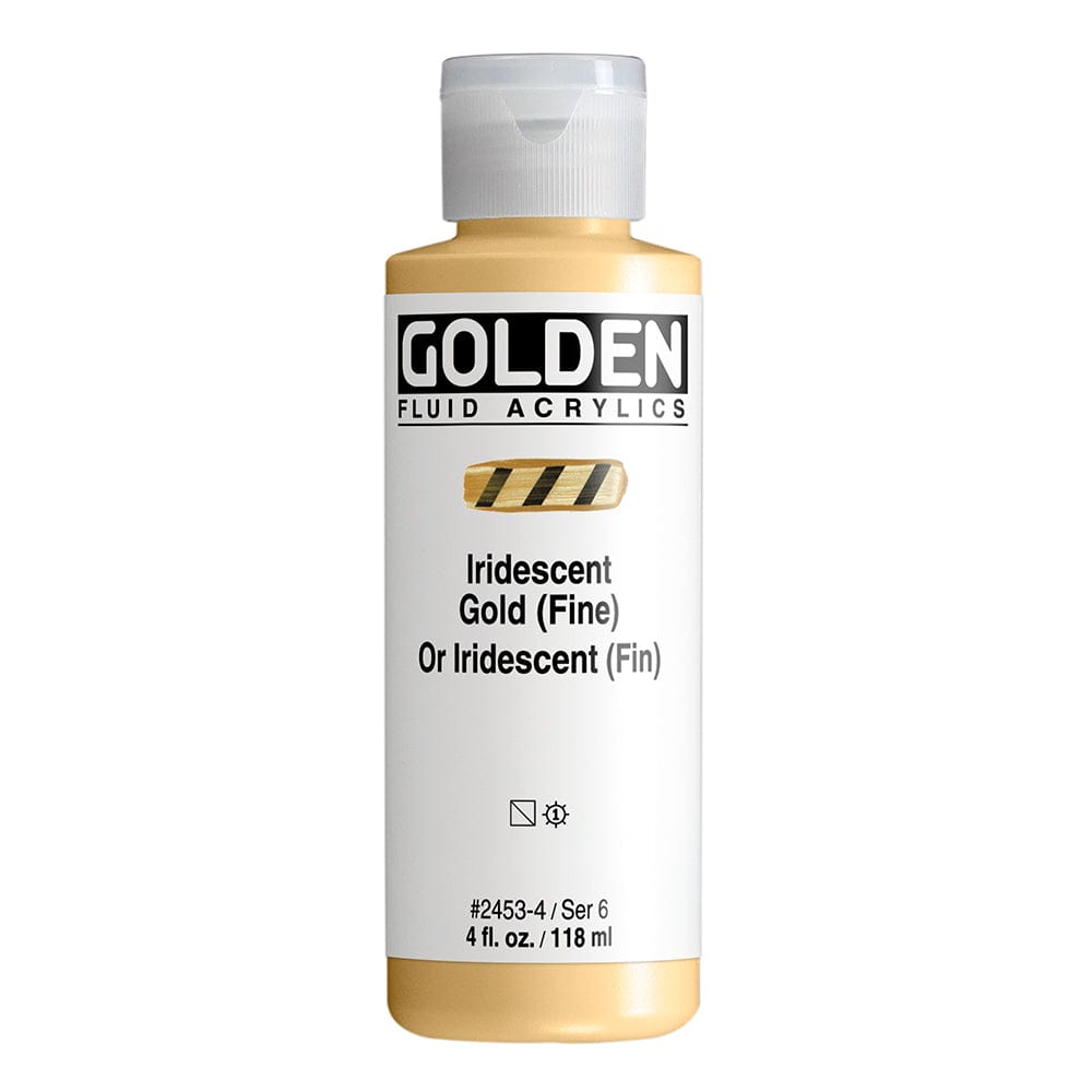 Golden Fluid 118ml Iridescent Gold (Fine)