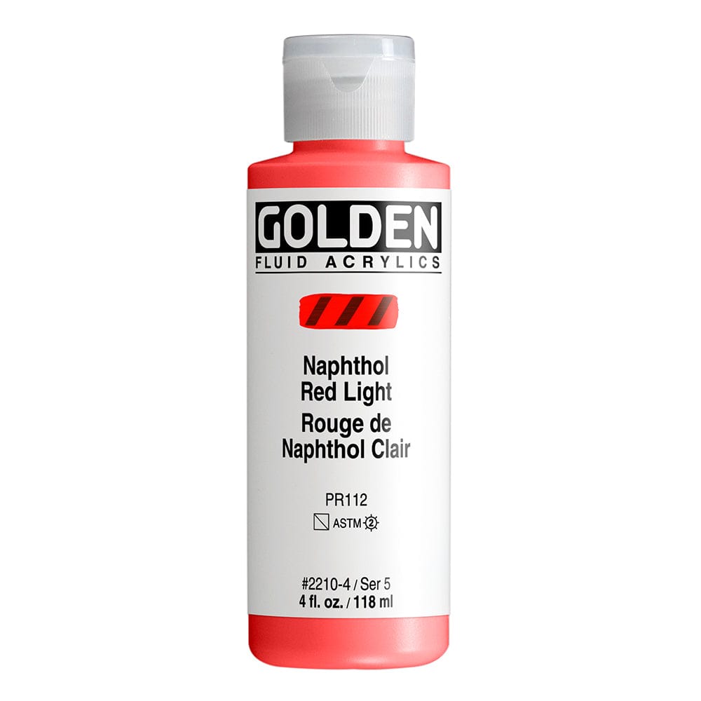 Golden Fluid 118ml Naphthol Red Light