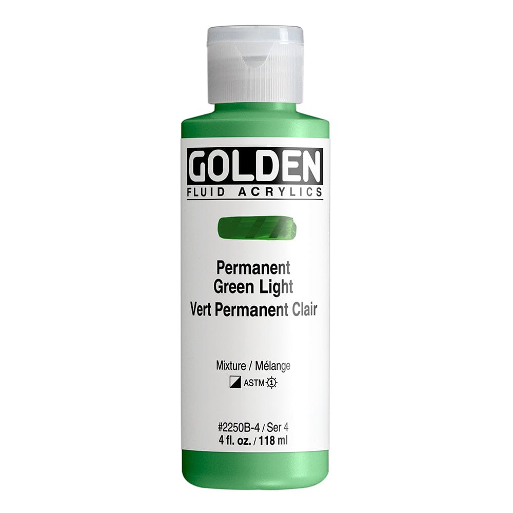 Golden Fluid 118ml Permanent Green Light