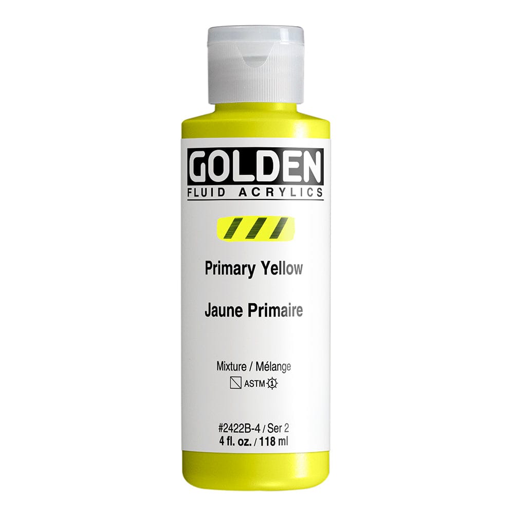 Golden Fluid 118ml Primary Yellow