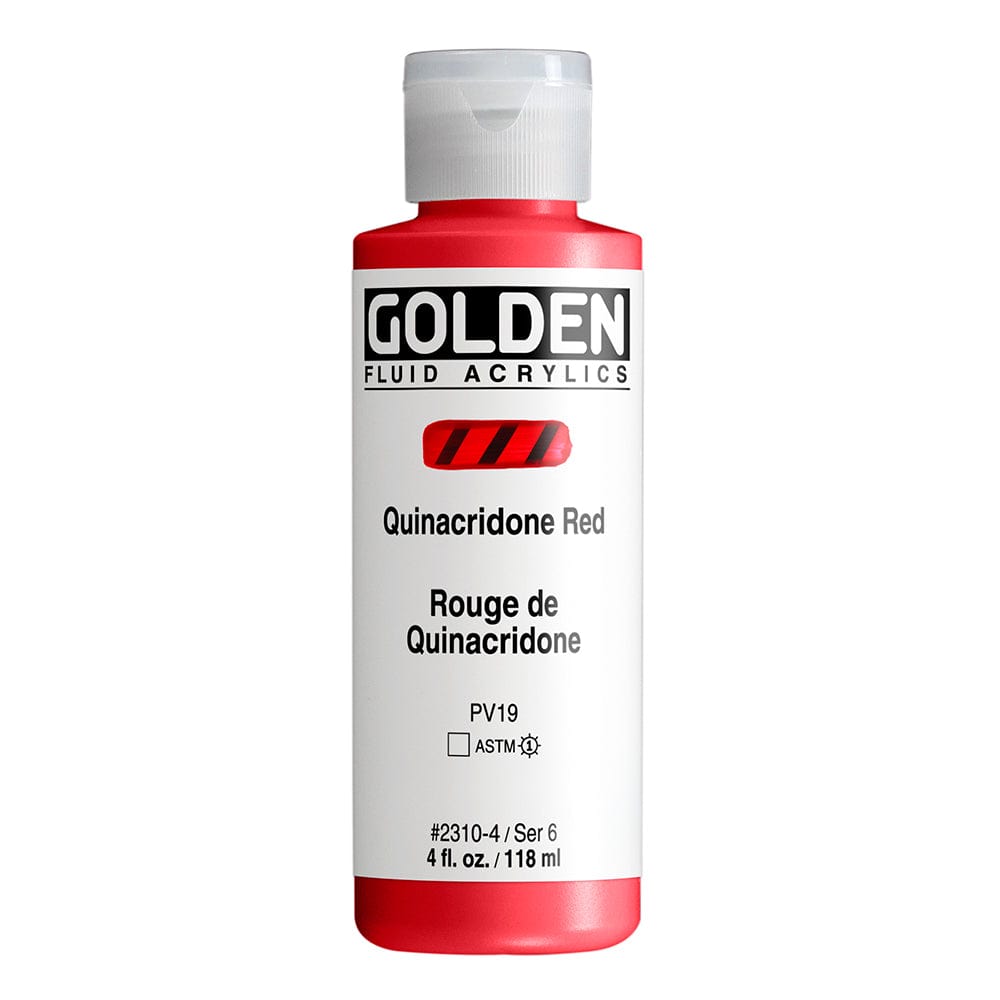 Golden Fluid 118ml Quinacridone Red