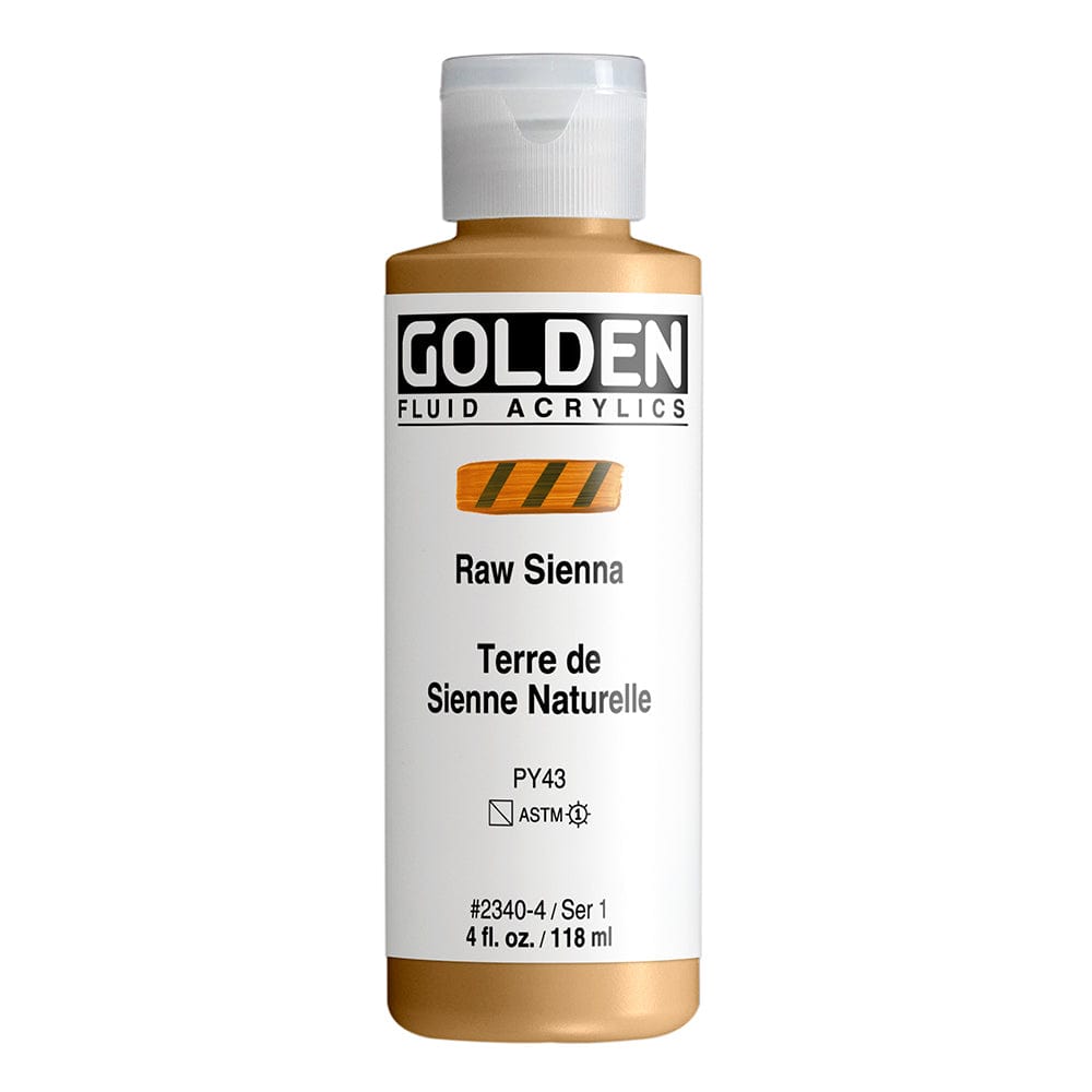 Golden Fluid 118ml Raw Sienna