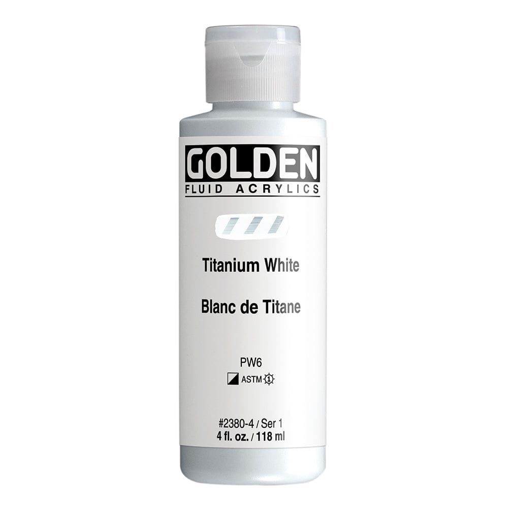 Golden Fluid 118ml Titanium White