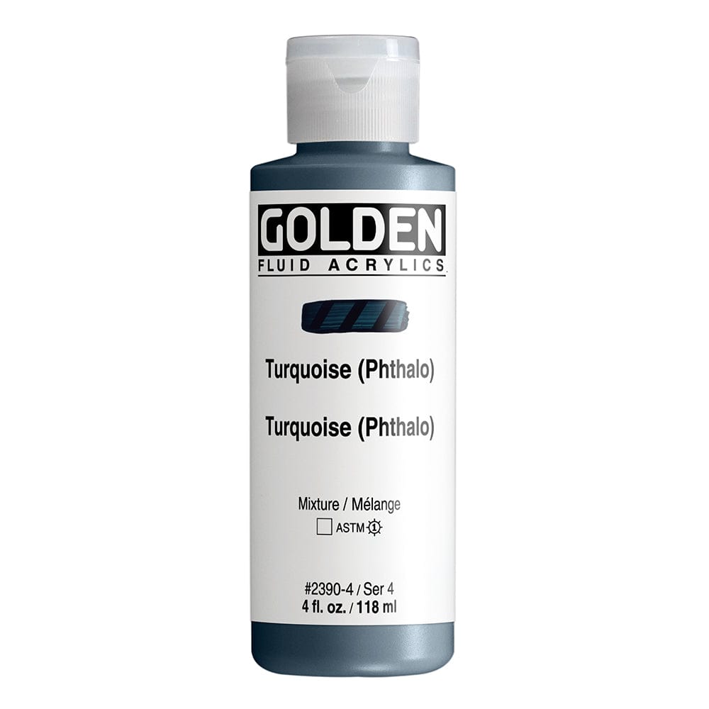 Golden Fluid 118ml Turquoise (Phthalo)