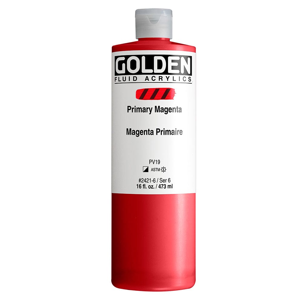 Golden Fluid 473ml Primary Magenta