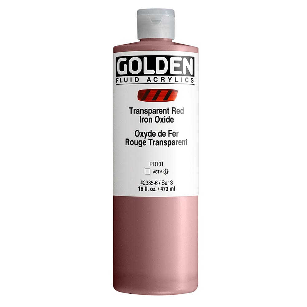 Golden Fluid 473ml Transparent Red Iron Oxide