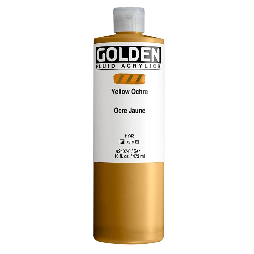 Golden Fluid 473ml Yellow Ochre