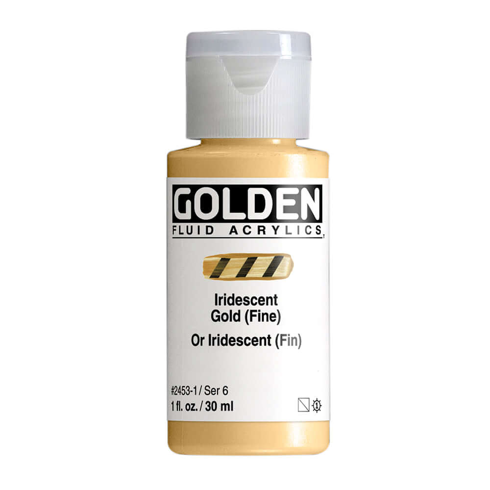 Golden Fluid Iridescent Gold (Fine)