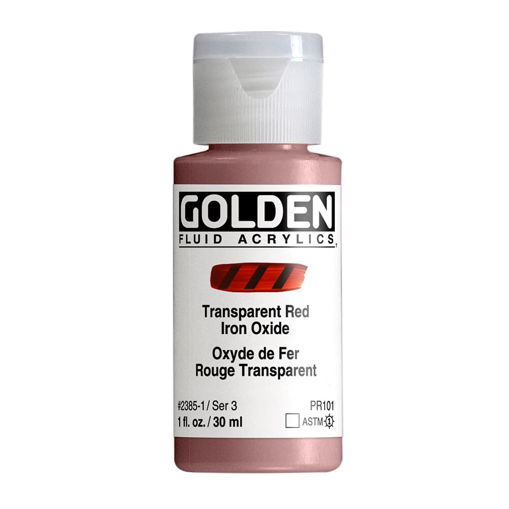 Golden Fluid Transparent Red Iron Oxide