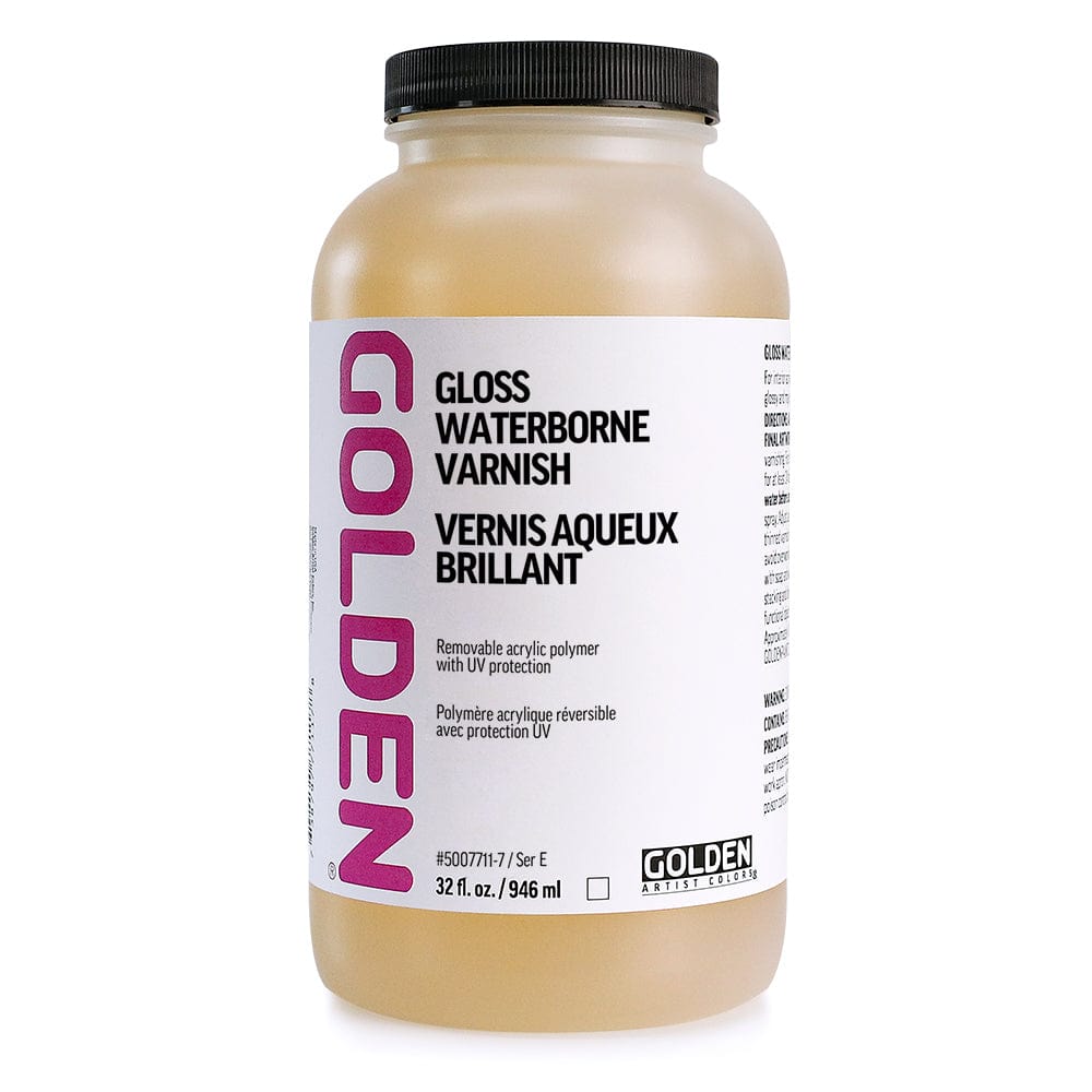 Golden GOLDEN Waterborne Varnish 946 ml. UVLS