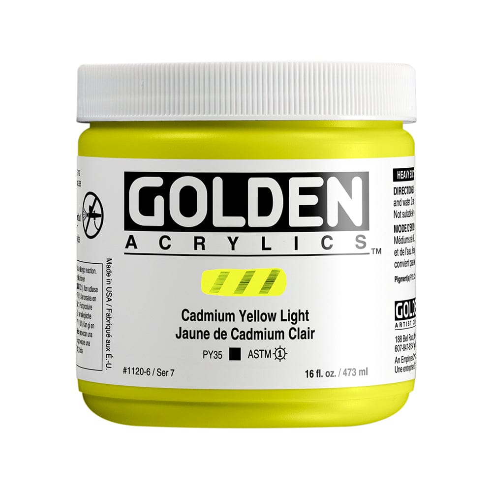 Golden Heavy Body 473 ml Cadmium Yellow Light