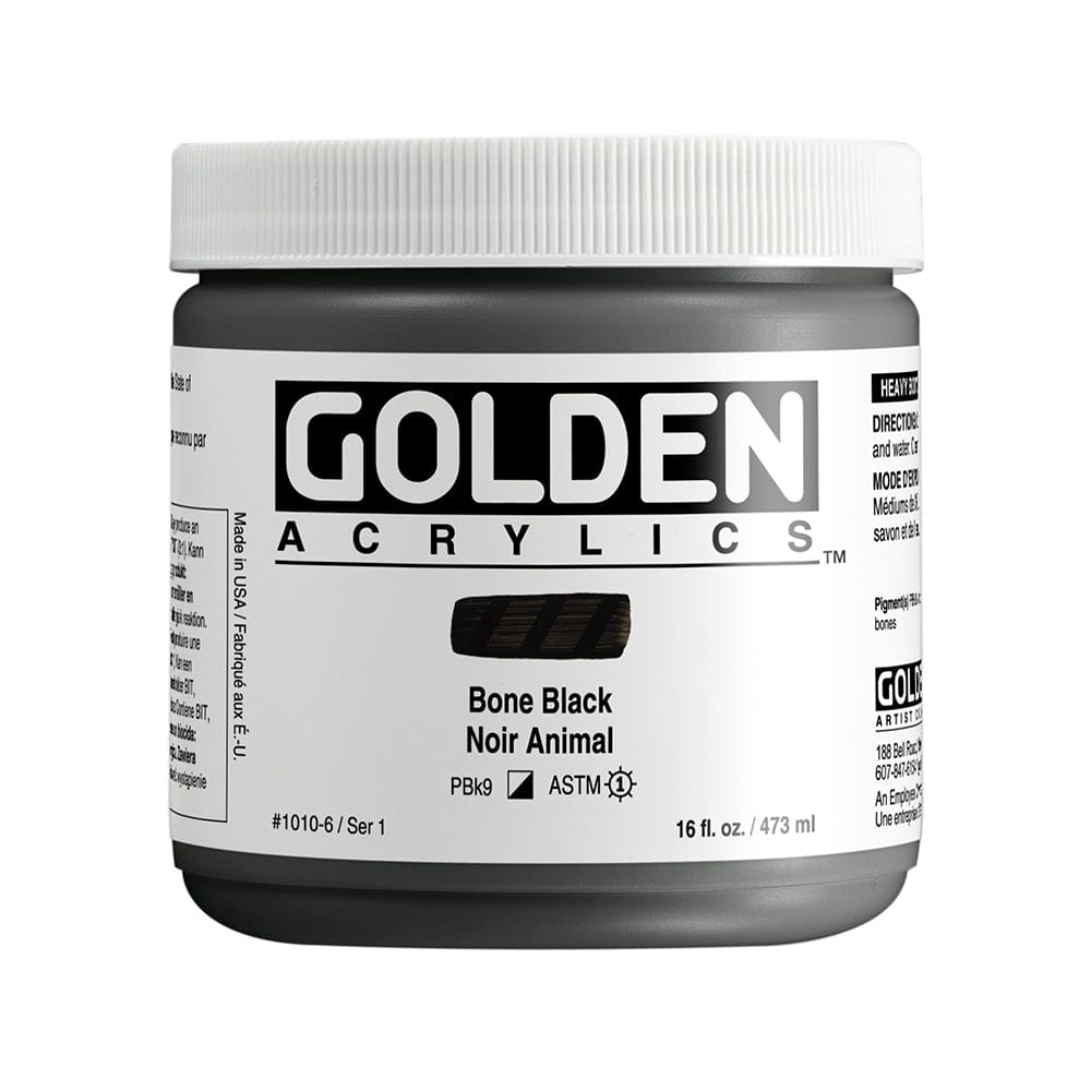 Golden Heavy Body 473ml Bone Black