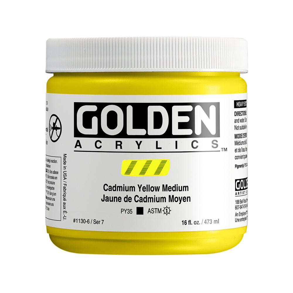 Golden Heavy Body 473ml Cadmium Yellow Medium