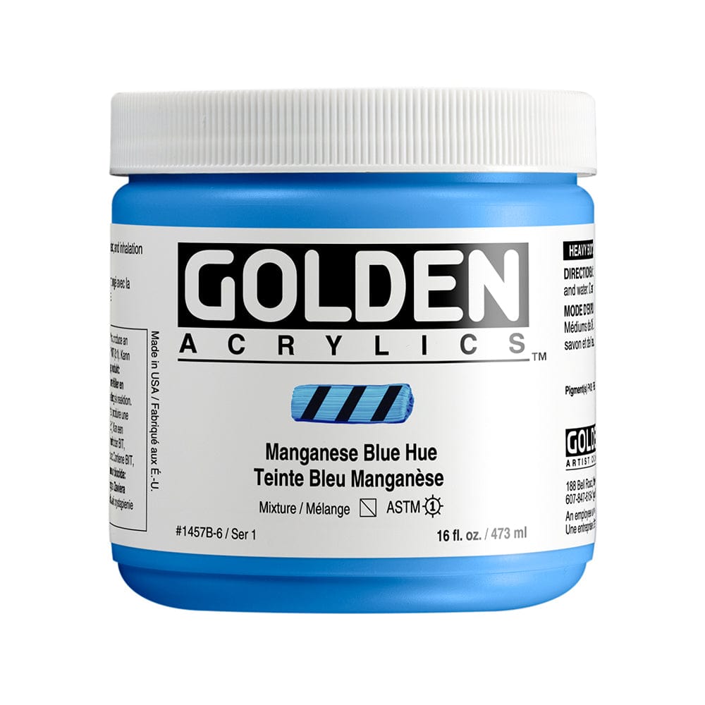 Golden Heavy Body 473ml Manganese Blue Hue