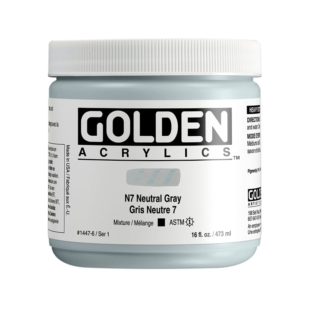 Golden Heavy Body 473ml N7 Neutral Gray