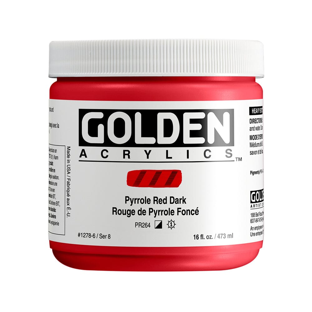 Golden Heavy Body 473ml Pyrrole Red Dark