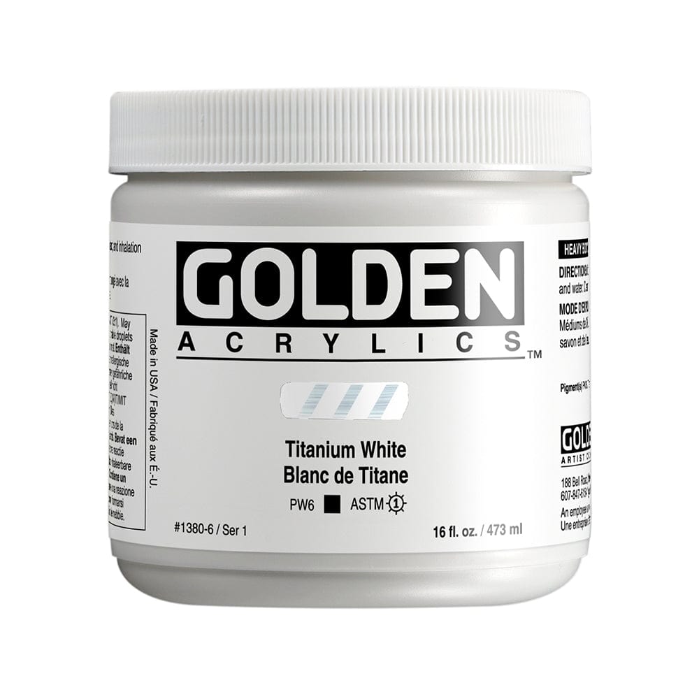 Golden Heavy Body 473ml Titanium White