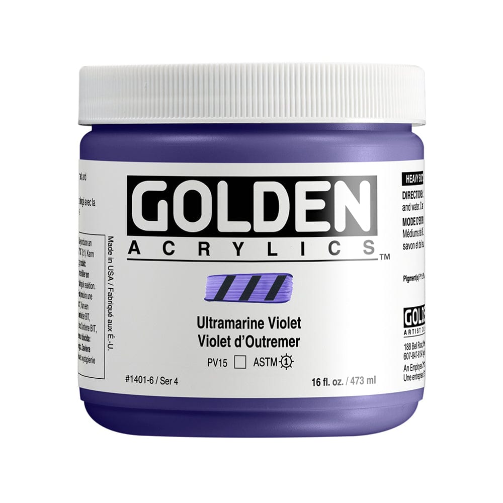 Golden Heavy Body 473ml Ultramarine Violet