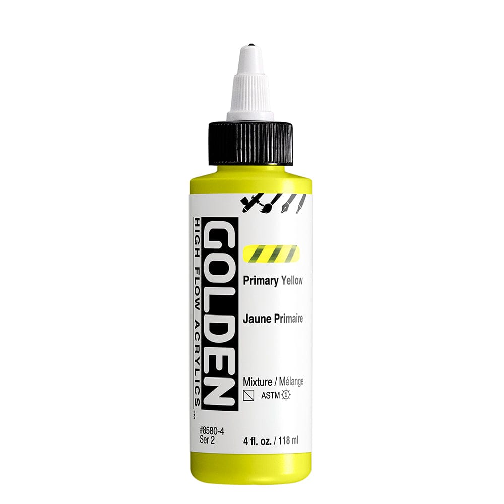 Golden High Flow 118ml Primary Yellow