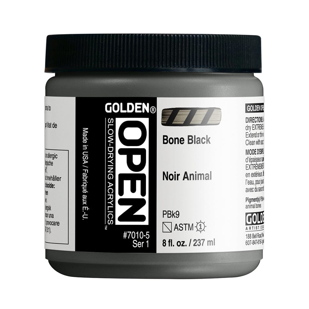 Golden Open 236ml Bone Black