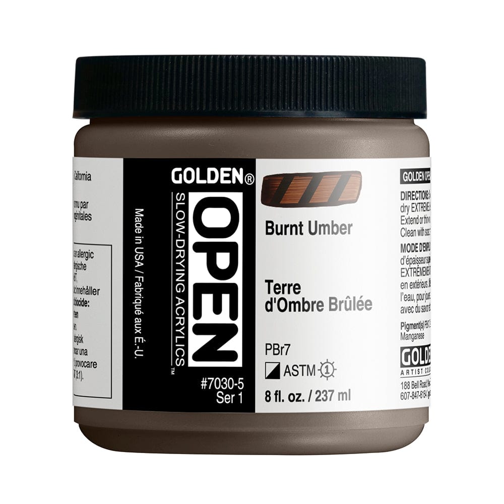 Golden Open 236ml Burnt Umber