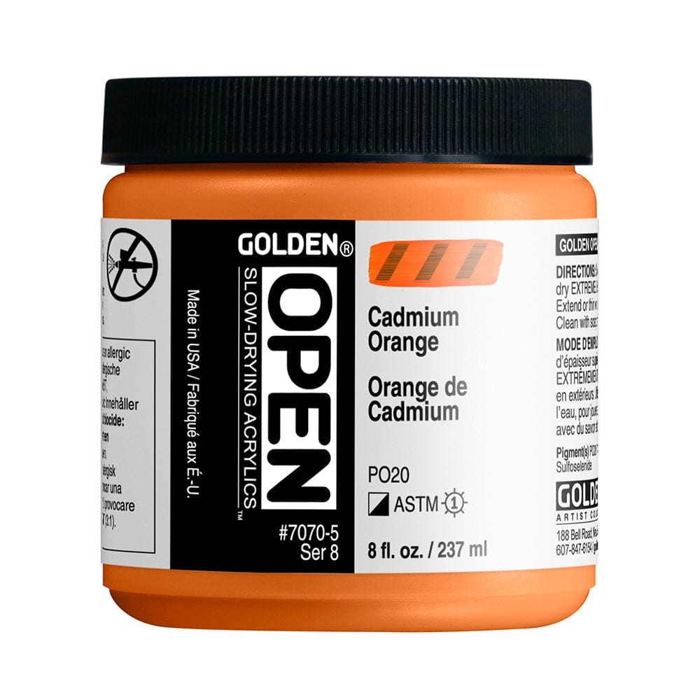 Golden Open 236ml Cadmium Orange