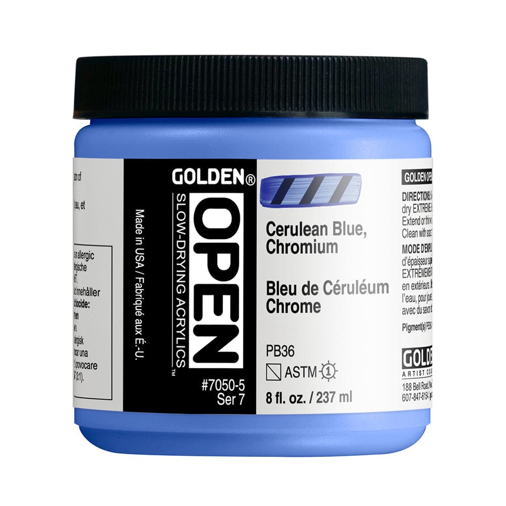 Golden Open 236ml Cerulean Blue, Chromium