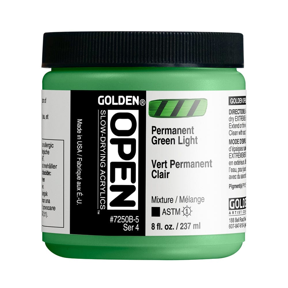 Golden Open 236ml Permanent Green Light