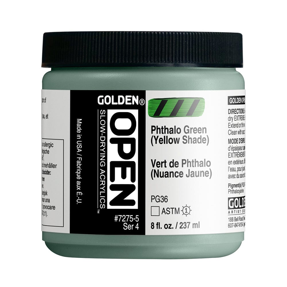 Golden Open 236ml Phthalo Green (Yellow Shade)