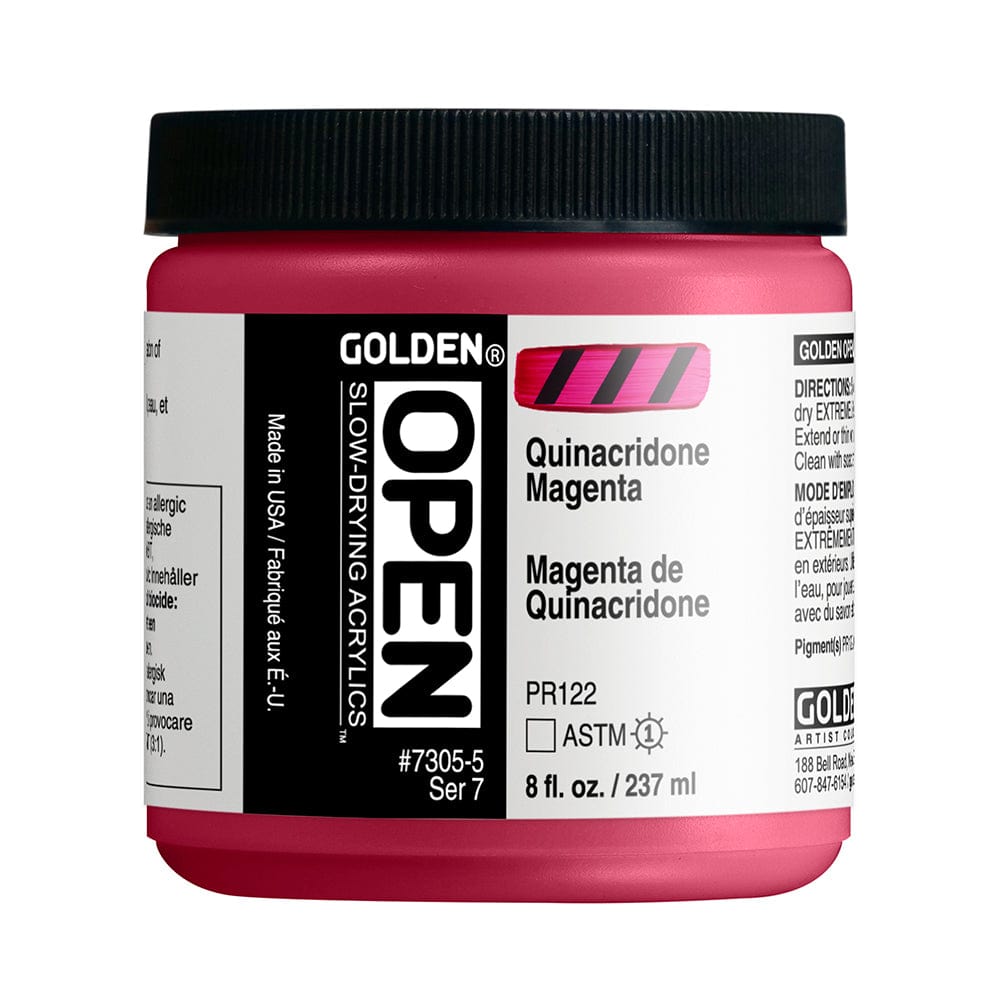 Golden Open 236ml Quinacridone Magenta