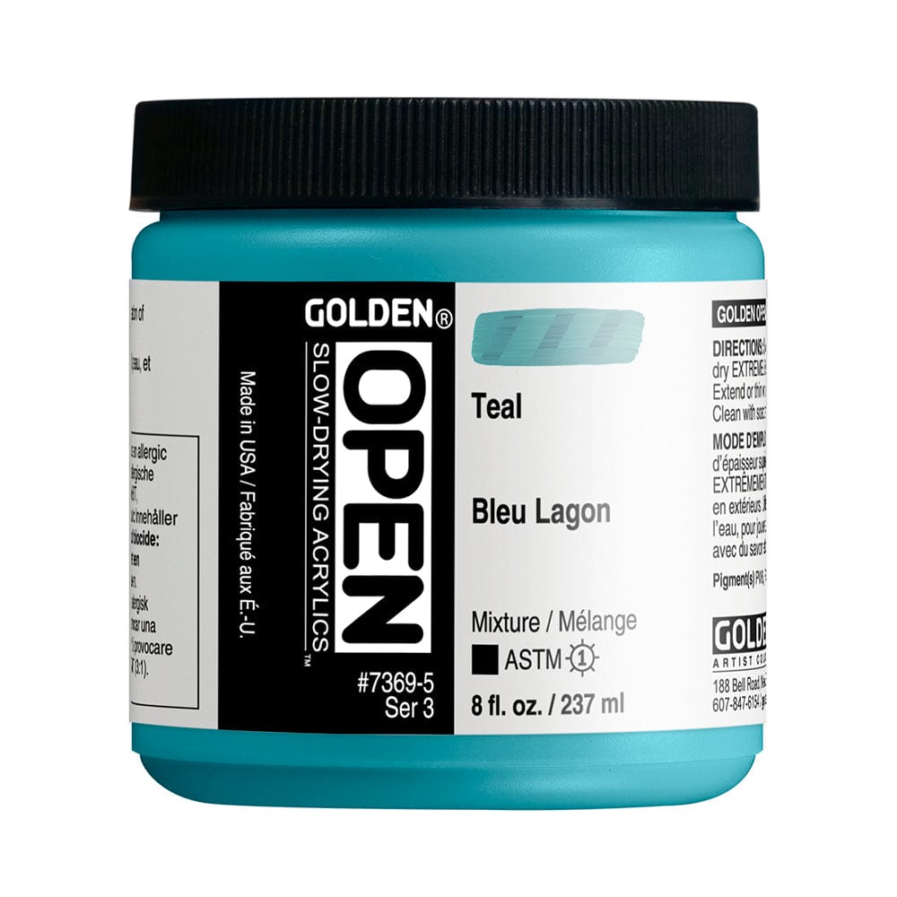 Golden Open 236ml Teal