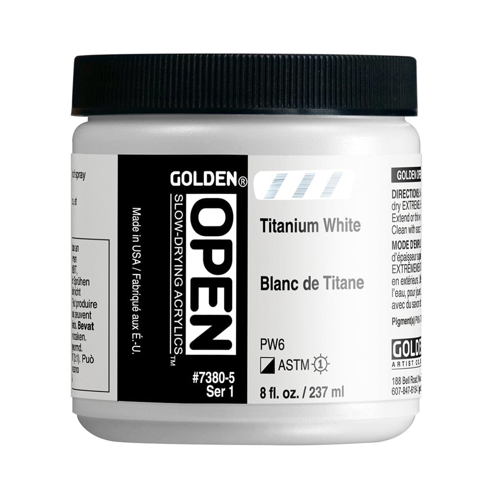 Golden Open 236ml Titanium White