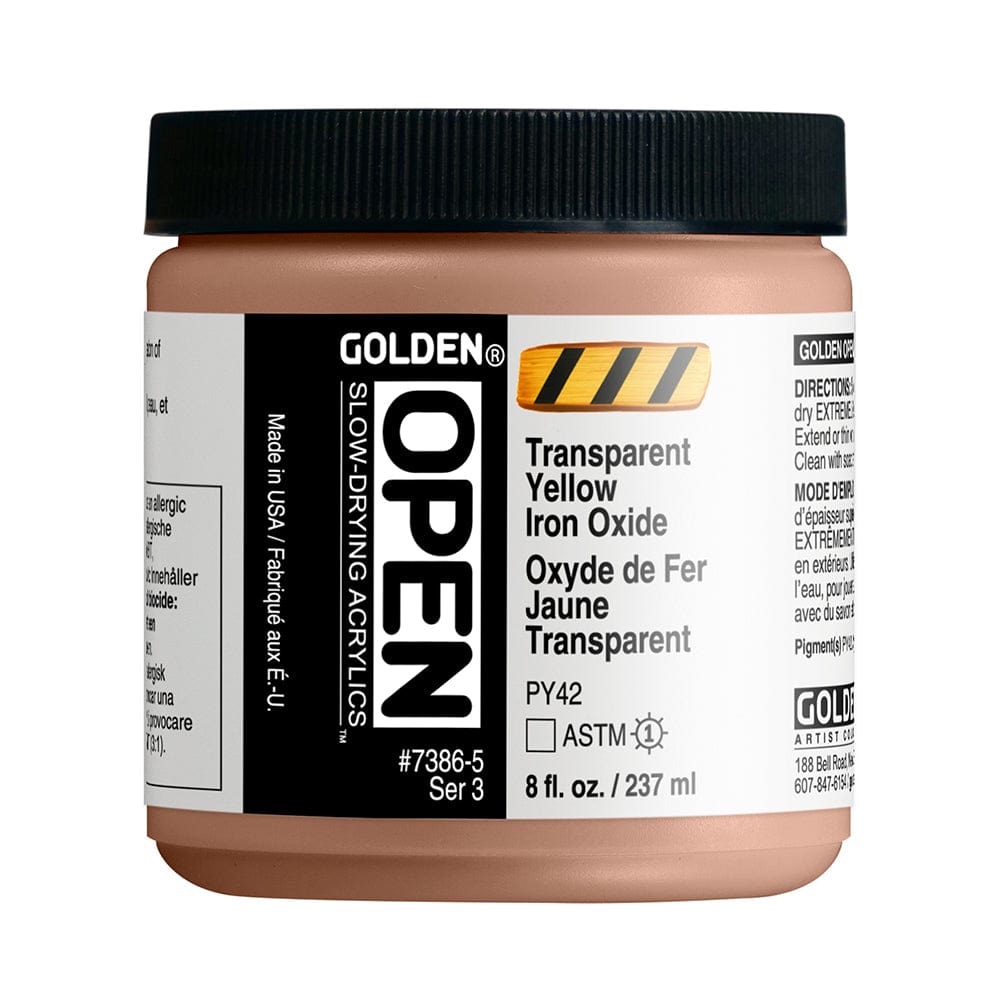 Golden Open 236ml Transparent Yellow Iron Oxide