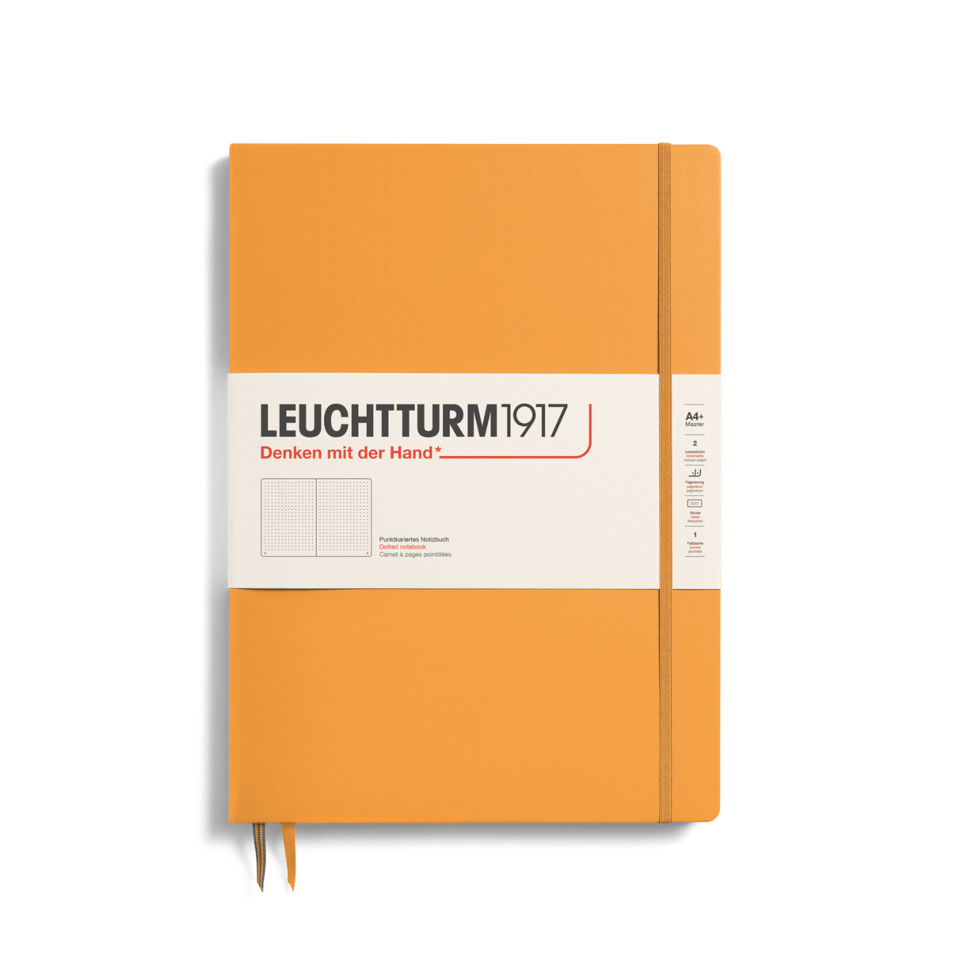 Leuchtturm 1917 Notesbog Leuchtturm1917 Notesbog Hardcover A4+ 121s Prikket Rising Sun