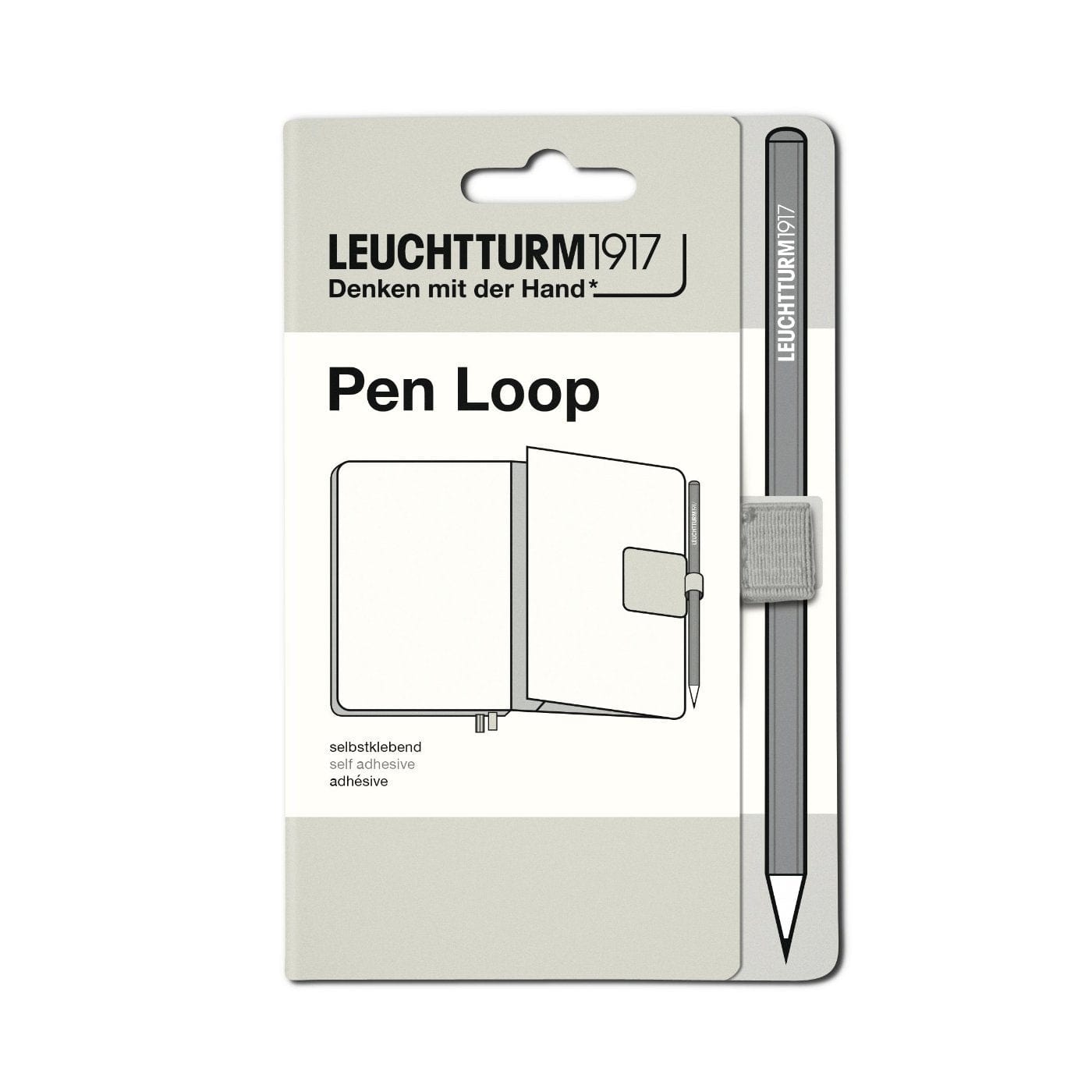 Leuchtturm 1917 Tilbehør Leuchtturm1917 Pen Loop penneholder Light Grey