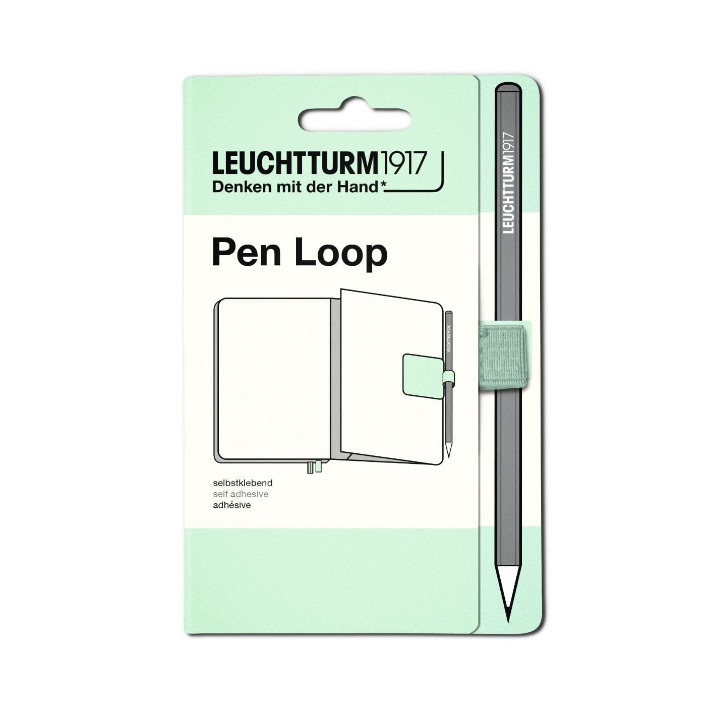 Leuchtturm 1917 Tilbehør Leuchtturm1917 Pen Loop penneholder Mint Green