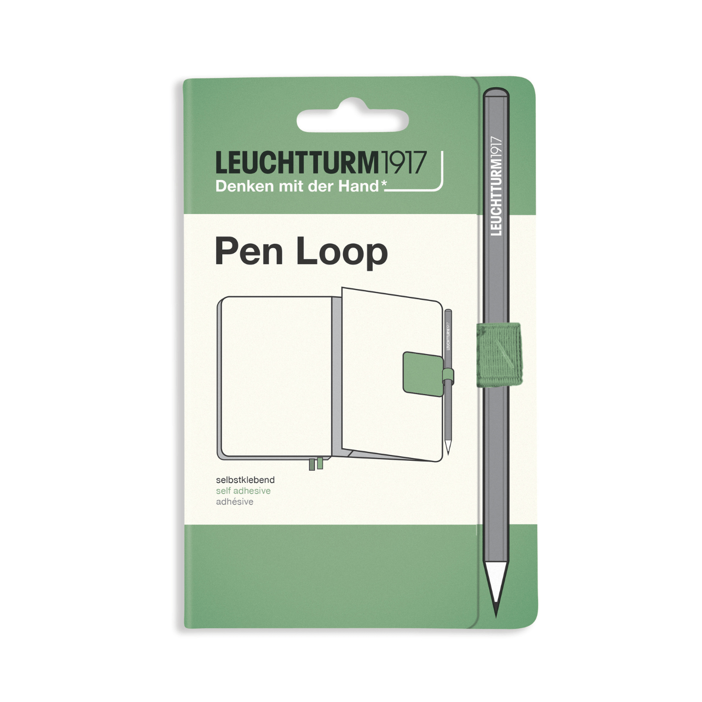 Leuchtturm 1917 Tilbehør Leuchtturm1917 Pen Loop penneholder Sage