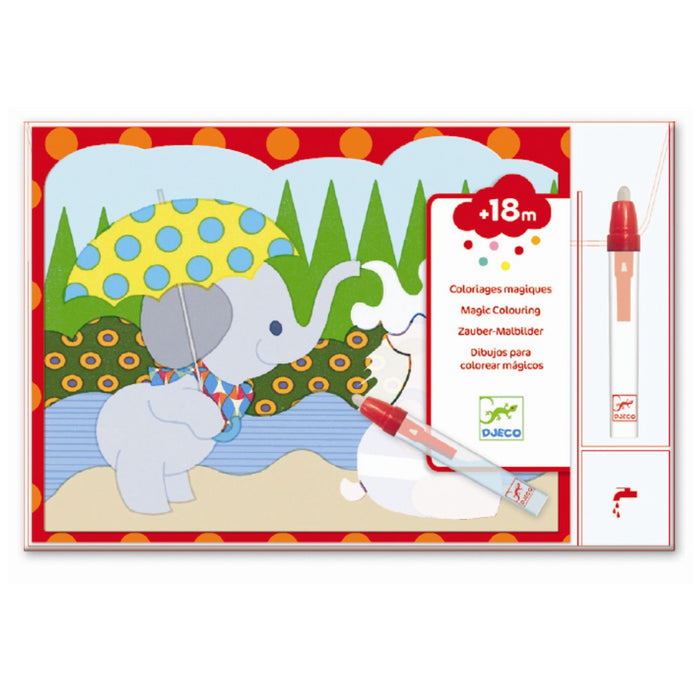 Djeco Magic Colouring - Hidden Outside