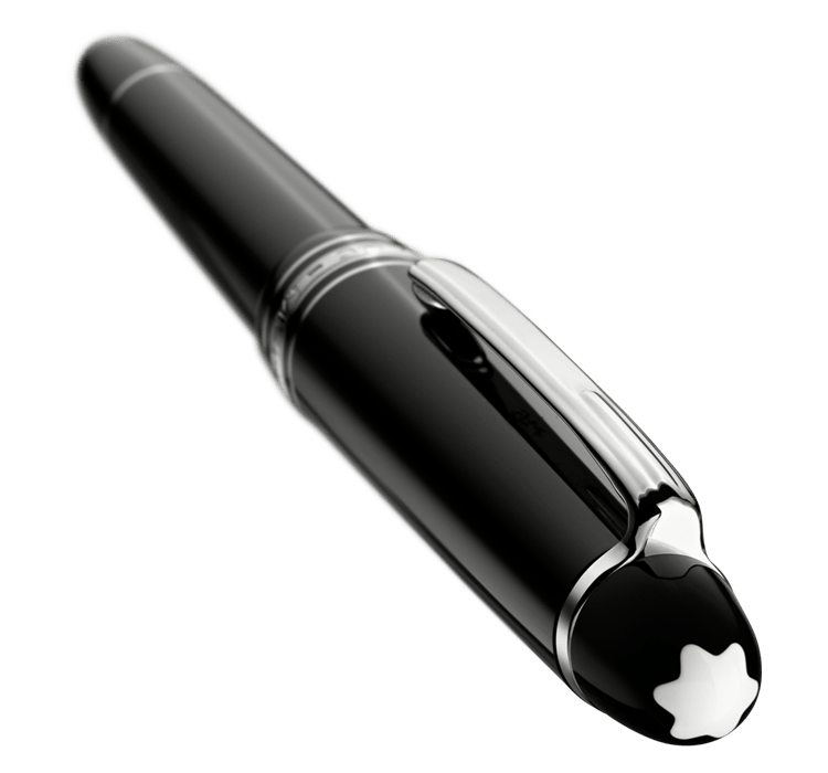 Mont Blanc Kuglepen Mont Blanc Meisterstück Classique Platin rollerball