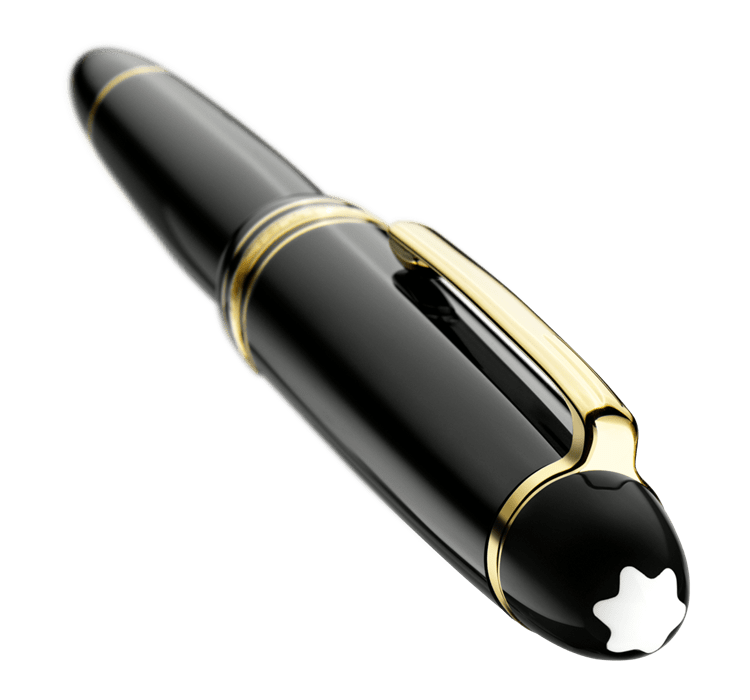 Mont Blanc Kuglepen Mont Blanc Meisterstück Le Grand Gold rollerball