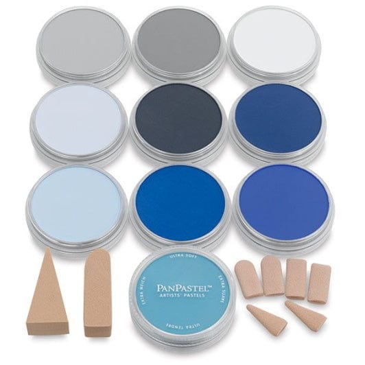 PanPastel Artists' Pastels And Applicators Drawing Colours Set Of 10