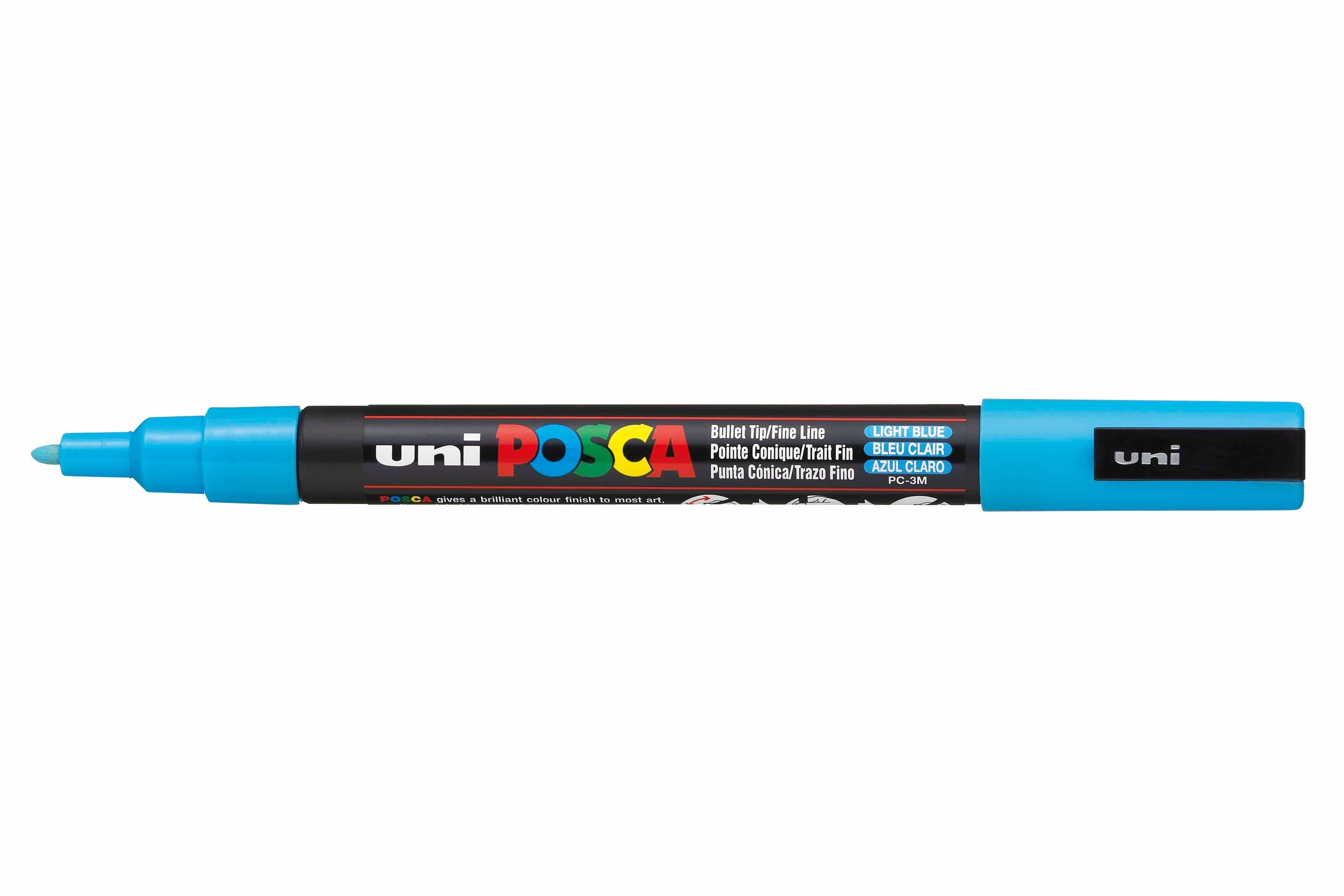 Posca Markers 3M Light Blue