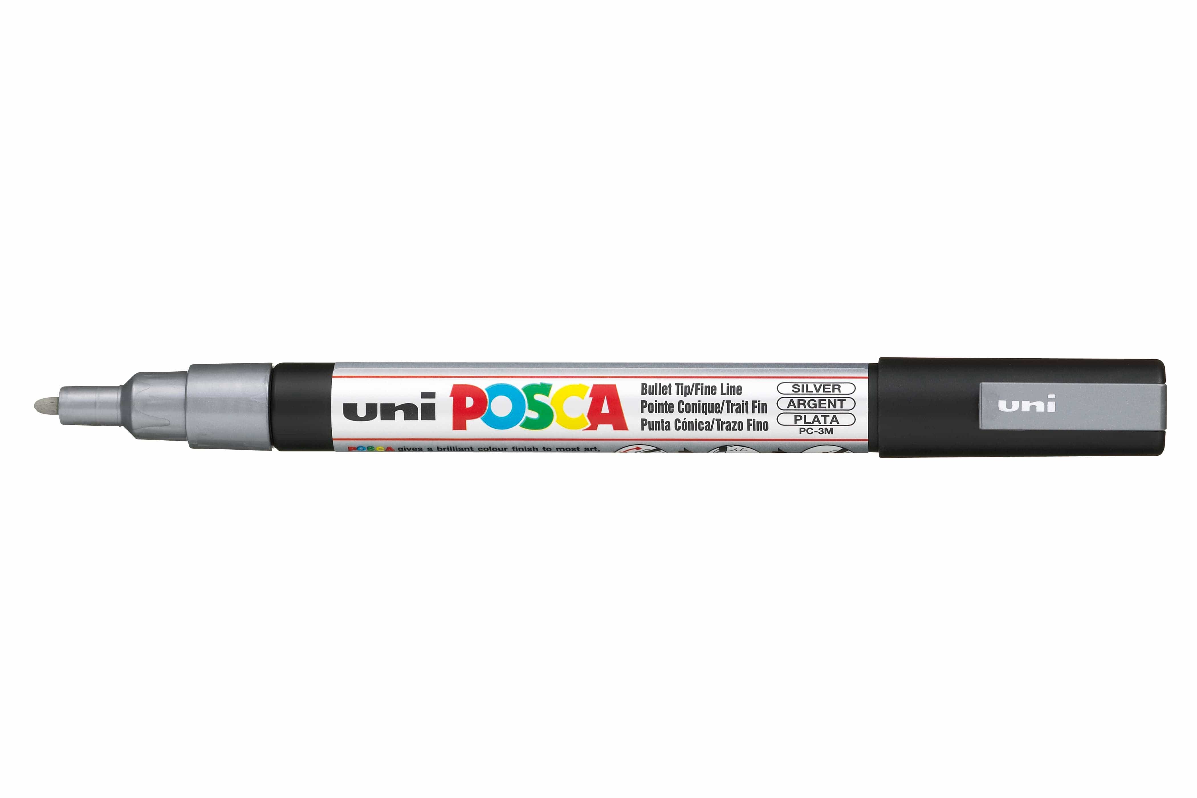 Posca Markers 3M Silver