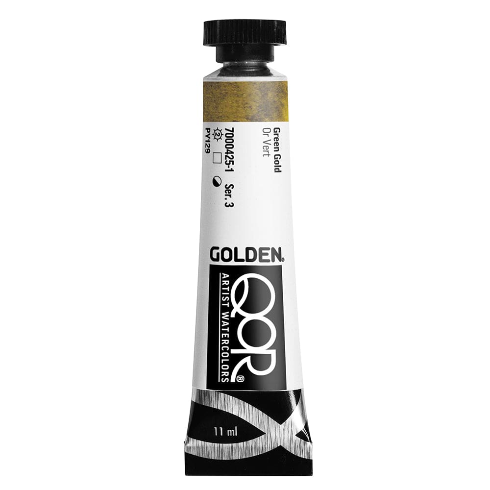 QoR Akvarelmaling 11ml Green Gold