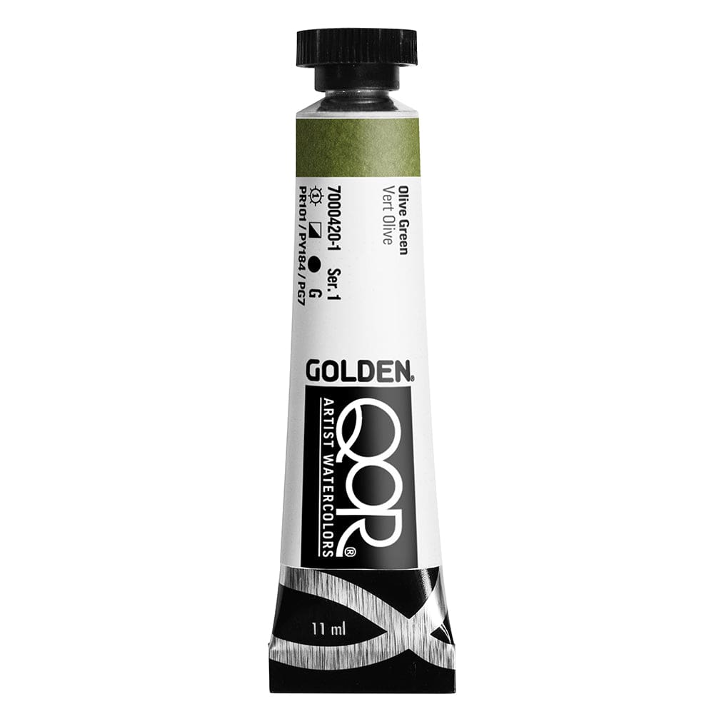 QoR Akvarelmaling 11ml Olive Green