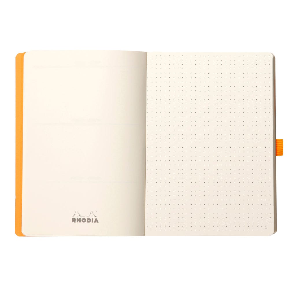 Rhodia Notesbog Rhodiarama softcover Goalbook NACARAT A5 - Dot grid