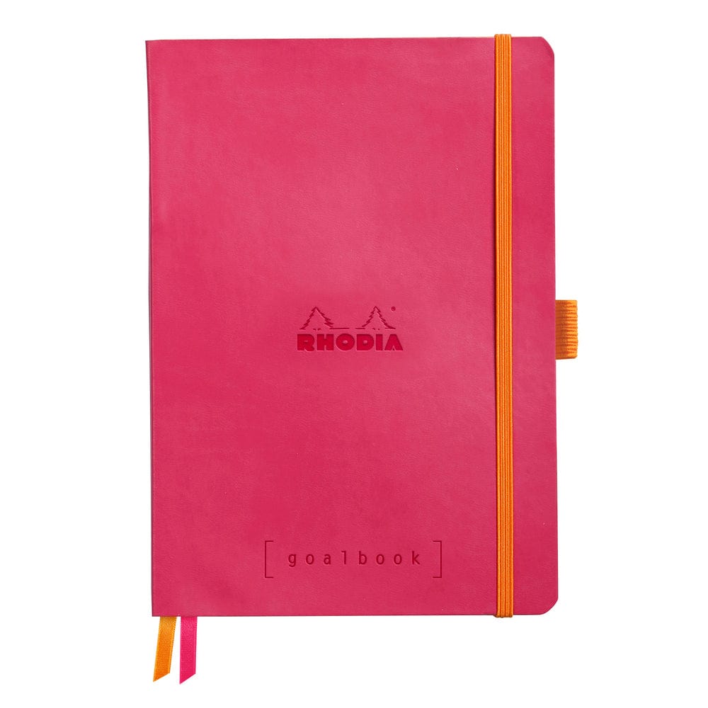 Rhodia Notesbog Rhodiarama softcover Goalbook RASPBERRY A5 - Dot grid