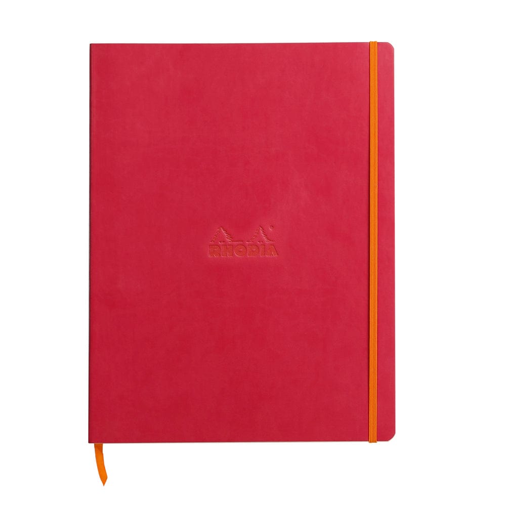 Rhodia Notesbog Rhodiarama softcover notebook RASPBERRY A4+