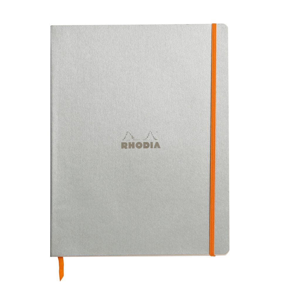 Rhodia Notesbog Rhodiarama softcover notebook SILVER A4+